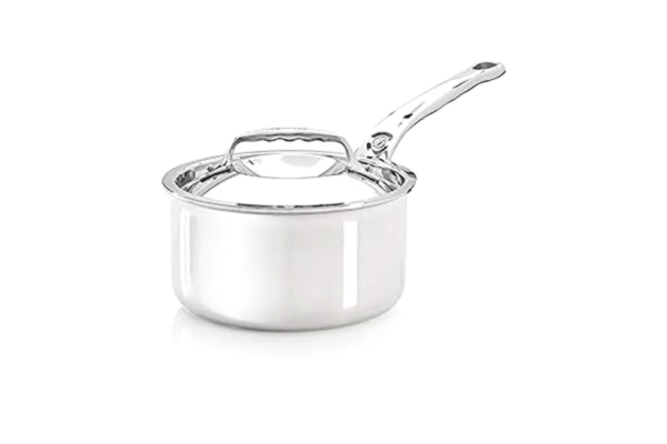de Buyer DE BUYER Affinity Saucepan with Lid Diameter 16 cm, silver, 18 cm