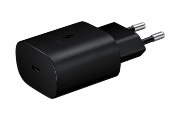 Samsung  15 watt USB Type-C snabbladdningsadapter, laddare, svart
