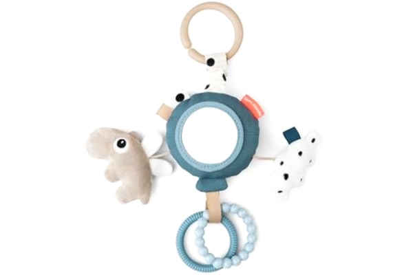 Done By Deer To go activity mirror Happy clouds blå