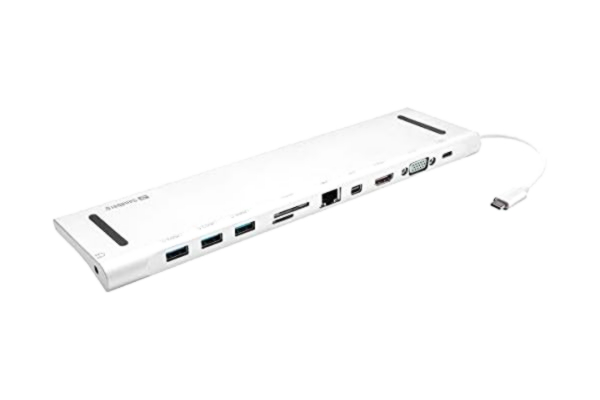 Sandberg SANDBERG USB-C allt-i-1 dockningsstation