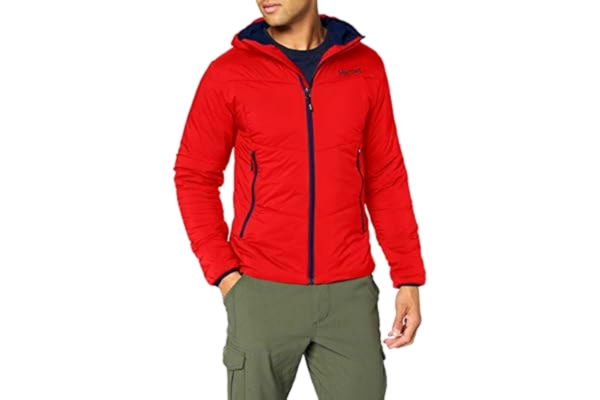 Marmot  Męska kurtka z kapturem Novus 2.0, Victory Red, L