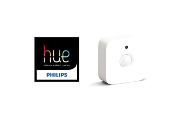 Philips  Hue Rörelsedetektor, tillbehör för Philips Hue, dagsljussensor, kontrollerbar via app, kompatibel med Amazon Alexa (Echo, Echo Dot)
