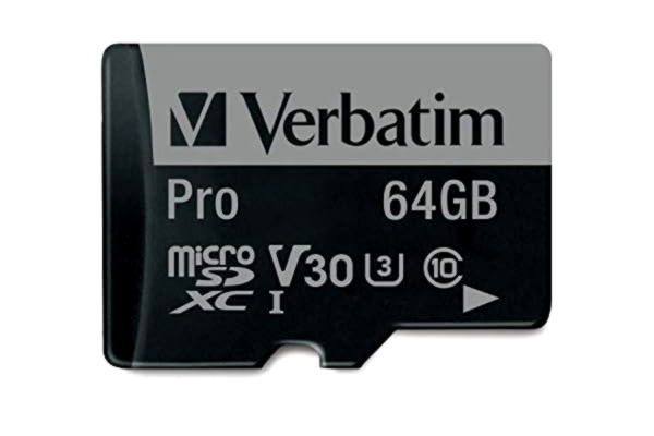 Verbatim  47042 Pro microSDXC U3 64 GB Micro SD-kort med adapter