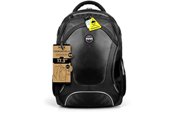 PORT Designs Port Designs CurCHEVEL ryggsäck – för bärbar dator, Svart 00, 17.3 inches, Vardaglig dagväska