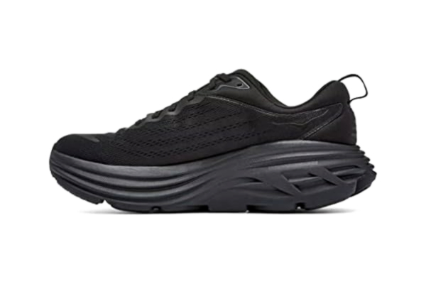 Hoka One One M Bondi 8, Black / Black, 44 2/3