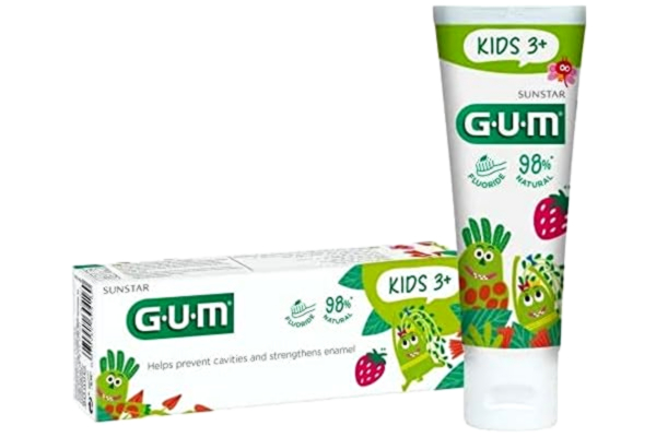 GUM Gum Barntandkräm jordgubb, 50 ml