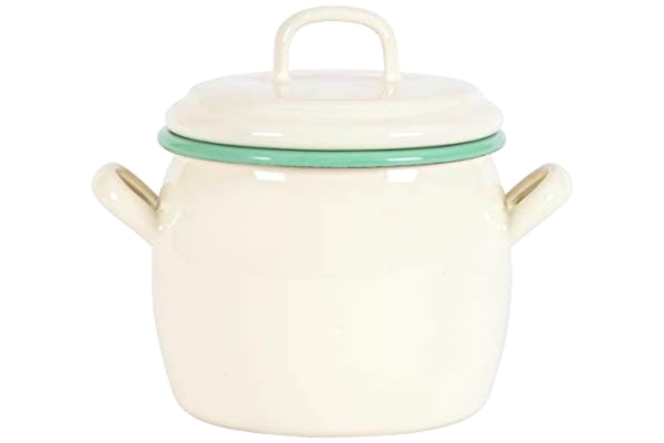 Kockums Jernverk  Kockums gryde med låg 0,7 l Cream Lux