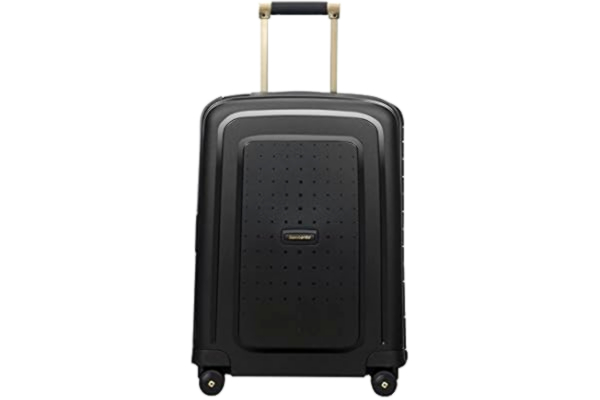 Samsonite S'Cure DLX Spinner, koffer, Zwart/goud (zwart) - 50919/7246