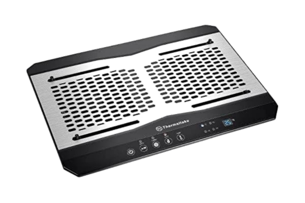 Thermaltake  CLN0029 kylplatta för bärbar dator (aluminium, 15 mm, ultratunn, 25,4–43,2 cm) aluminium, svart 2gb