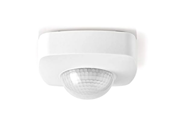 NEDIS Nedis Rörelsesdetektor – utomhus – tretrådsinstallation – IP54 – väderbeständig – anpassningsbara inställningar – timer – ljuskänslighet –