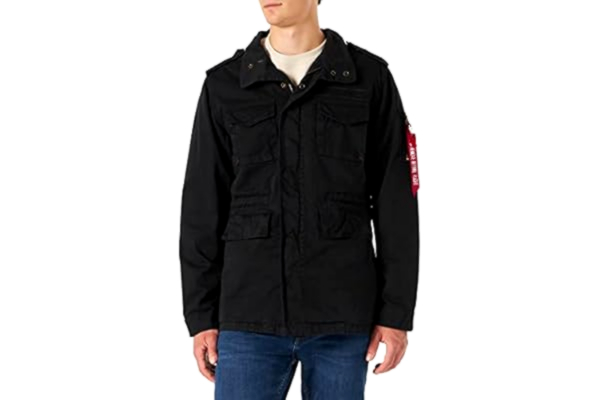Alpha Industries ALPHA INDUSTRIES Huntington, Negro, L Homme