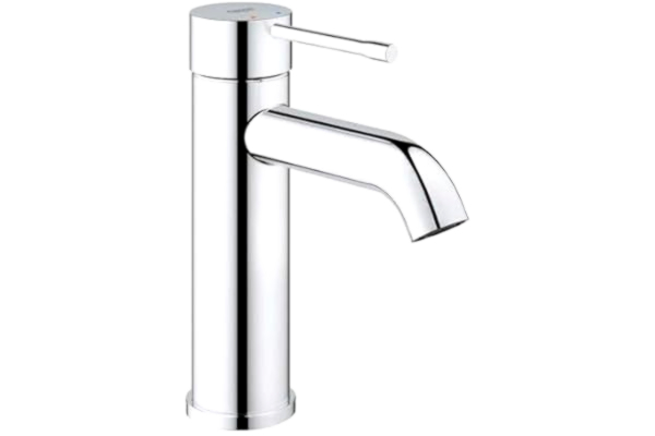 Grohe  enhandsdiskbänksbatteri, DN 15 slät kropp, grå, 23590001