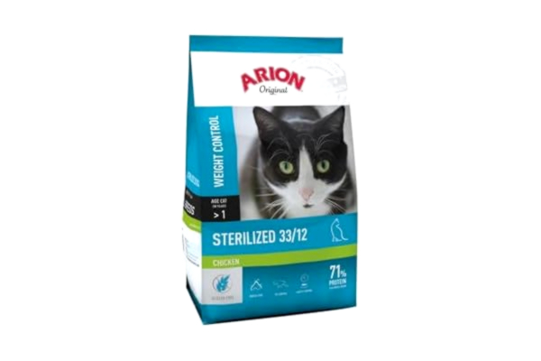 Arion Petfood Arion Original Weight Control Cat Sterilized Chicken 7,5 kg
