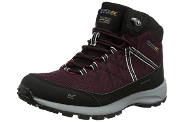 Regatta  Damskie buty trekkingowe Samaris Lite damskie, Czarny figowy, 36 EU