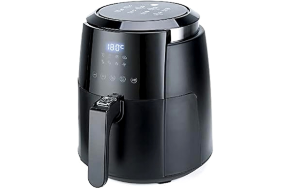 Wilfa  CRISPIER Hot air fryer - Variable temperature setting up to 200 degrees Celsius, 3.5 litre volume, black