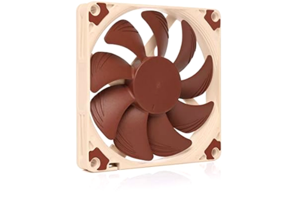 Noctua  NF-A9x14 PWM, Ultratyst Smal Fläkt, 4-Pin (92x14 mm, Brun)
