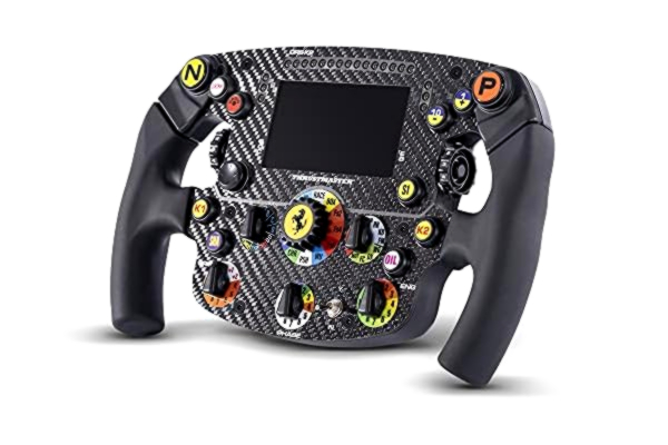 Thrustmaster  Formula Wheel Add-On Ferrari SF1000 Edition, Replica Wheel for PS5 / PS4 / Xbox Series X,S / Xbox One / PC - Officially Licensed by Ferrari