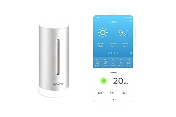 Netatmo  Ekstra Innendørsmodul for Smart Værstasjon