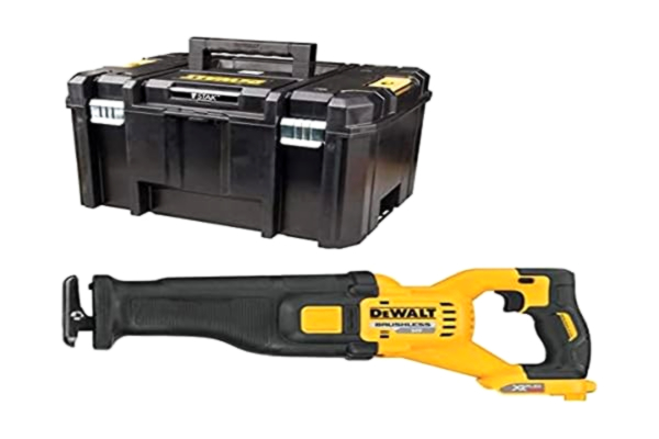 Dewalt Sierra Sable sin escobillas XR FLEXVOLT 54V sin cargador/batería y maletín TSTAK VI
