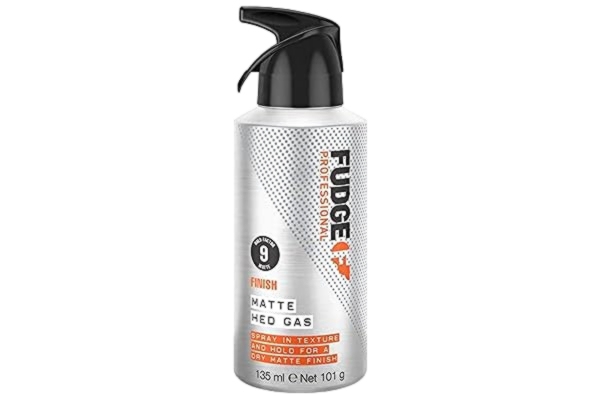 Fudge  Professionell matt Hed Gas, stark hålltexturerande hårspray, 135 ml