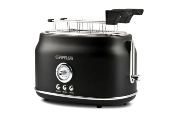 G3 Ferrari  G10134-Artist Brödrost, 750 W, Rostfritt Stål, Svart