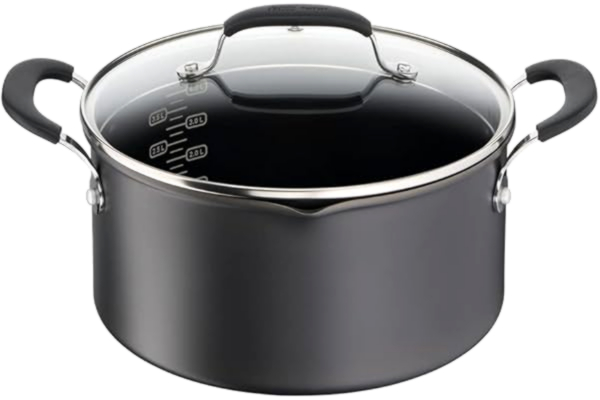 Tefal Jamie Oliver Quick & Easy Gryte 5,2L Hard Anodised med lokk