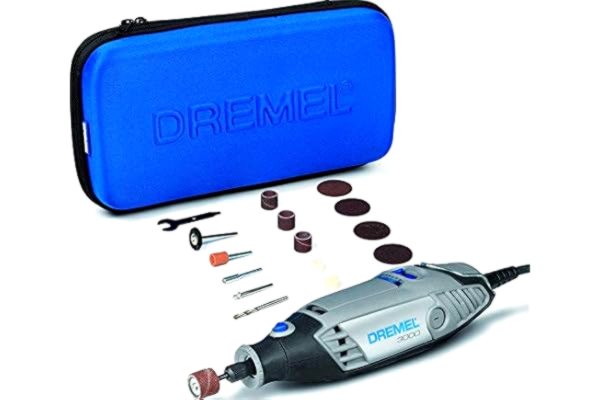 Dremel DREMEL 3000 roterande verktyg 130 W, roterande multiverktyg och 15 tillbehör, variabel hastighet 10000–33000 v/min för sågning, slipning, borrning, polering, snideri, vässning, gravyr, rengöring
