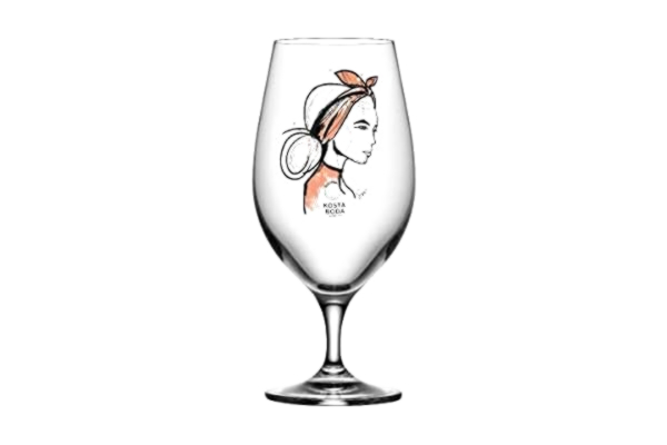 Kosta Boda  It's All About You It's All About You, Near You 13 oz. Pilsner/Beer Stem, Set med 2, Flerfärgad
