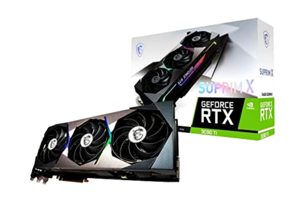 MSI  VGA RTX3090TI 24GB SuprimX 24G Noir