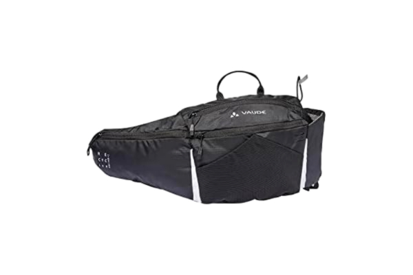 Vaude  Unisex – Vuxen Big Attendant midjeväskor, svart, svart