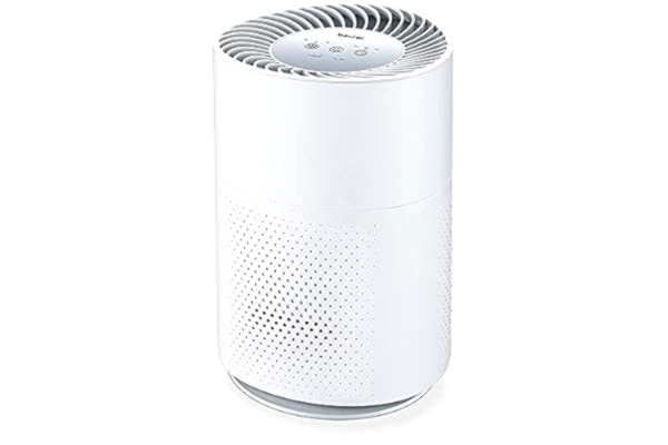 Beurer  LR 220 luftrenare med HEPA-filter H13, luftfilter för lägenheten, filtrerar olika virus, bakterier, pollen och mögel, lämplig för allergiker, för rum upp till 37 m²