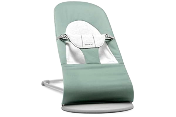 BabyBjörn  Bouncer Balance Soft Woven sitter, jersey sage