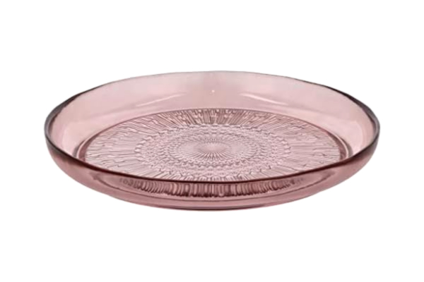 Bitz BITZ Kusintha Glastallrik Dia 25 cm Pink
