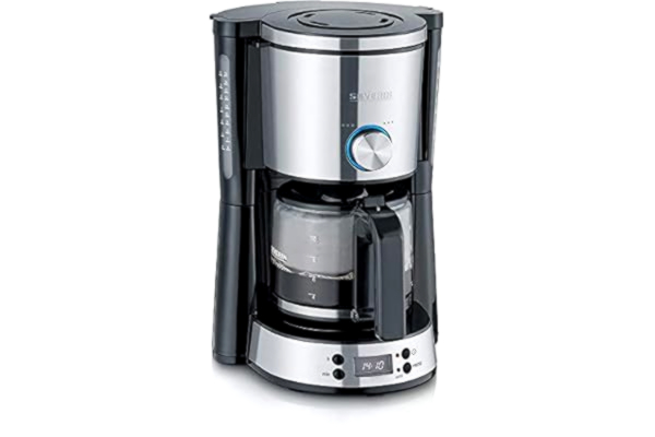 Severin Switch Kaffebrygger med Timer Rustfritt Stål