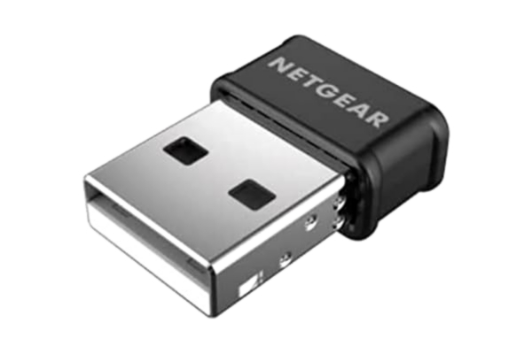 Netgear NETGEAR AC1200 WiFi USB 2.0-adapter Dual Band, kompatibel med Windows och Mac (A6150)