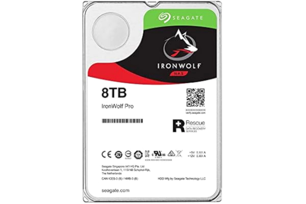 Seagate  8TB IronWolf Pro ST8000NE001 7200RPM 256MB NAS