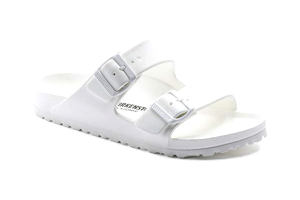 Birkenstock  Arizona Flip Flops för kvinnor, Vitt, 38 EU