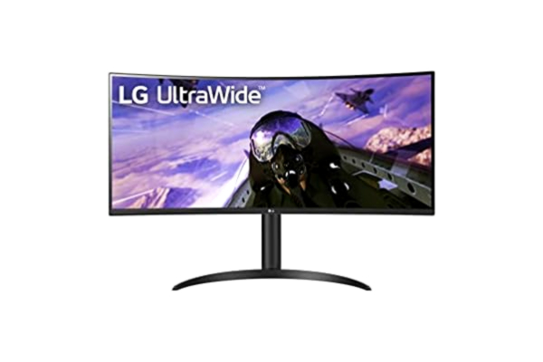 LG  UltraWide 34WP65CP-B - LED-skærm - kurvet - 34 - 3440 x 1440 WQHD @ 160 Hz - VA - 300 cd/m² - 3000:1 - DisplayHDR 400 - 5 ms - 2xHDMI, DisplayPort - højtalere - mat sort, sort højglans