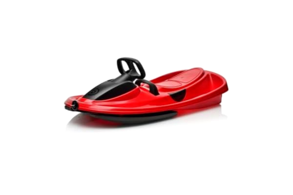 Plastkon Gizmo Riders styrsläde Steerable Sledges Stratos, Racing Red, 41104201