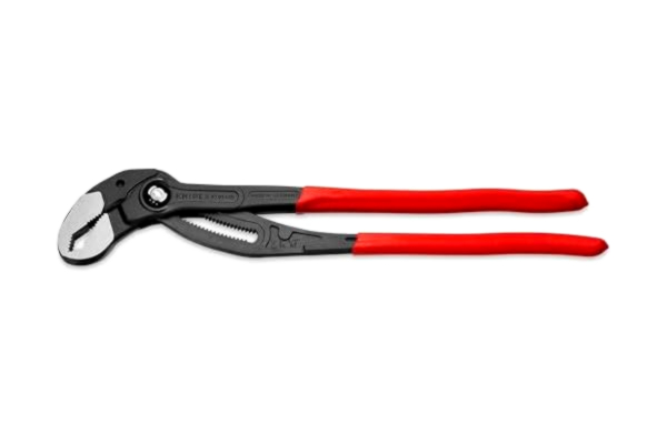 Knipex KNIPEX Cobra XL Rör- och polygriptång med ett halkfri plastöverdrag som ger ett säkert grepp 400 mm, 87 01 400