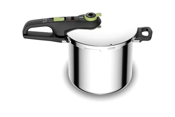 Tefal  Secure Trendy trykkoker inkl. dampkurv, 8 liter