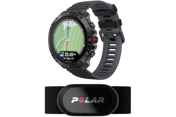 Polar  Grit X2 Pro Black + Sykevyö