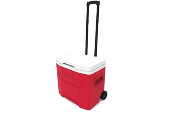 Igloo  Laguna 28 Roller Koelbox op wielen, 26 Liter, Rood