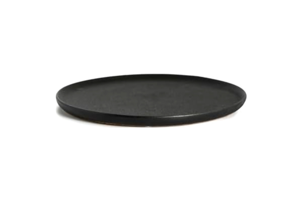 By On ByON Plate Blackroot Mattallrik tillverkad av porslin, i färg: svart, mått: 27 x 1,5 cm, 5275000201