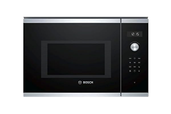 Bosch  Serie | 6 BEL554MS0 - Mikrobølgeovn med grill - til indbygning - 25 liter - 900 W - rustfrit stål