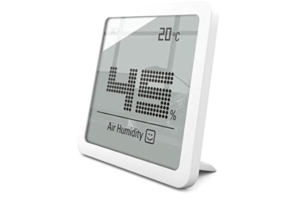 Stadler Form  hygrometer Selina little, exakt digital mätare för luftfuktighet och temperatur, vit