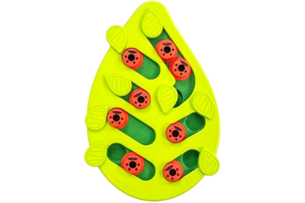 Nina Ottosson  av Petstages Buggin ’Out Puzzle & Play - Aktivetsspel - kattgodispussel - grön