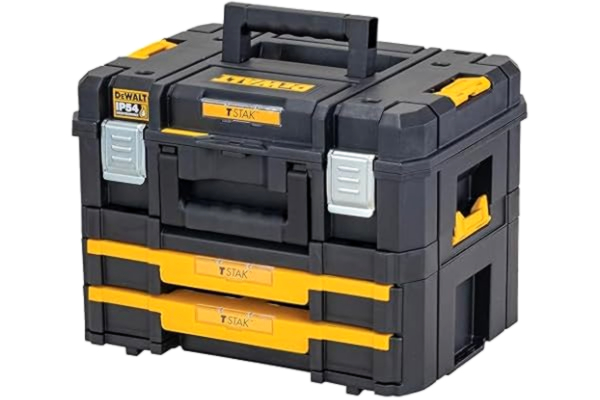 Dewalt TSTAK COMBO II+ IV Kit Multipurpose resväska + Dubbel lådenhet