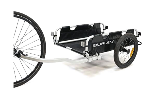 Burley  Przyczepa rowerowa Flatbed, czarna, rozmiar uniwersalny