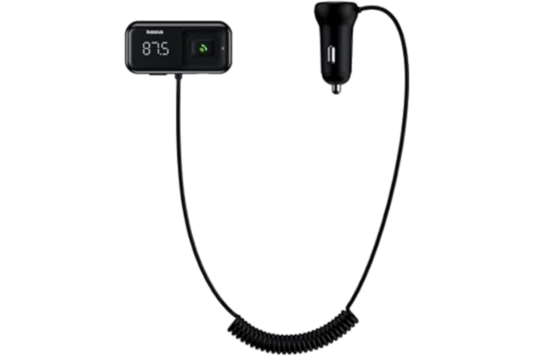 Baseus  Car Bluetooth MP3 Player + Charger T Shaped S-16 Black OS
